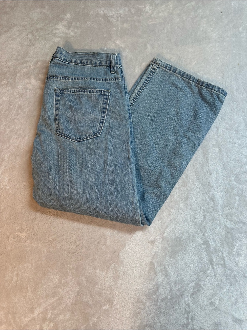 Old Navy Boot Cut Jeans Women’s 33W 30L Light Wash Y2K Classic Denim
